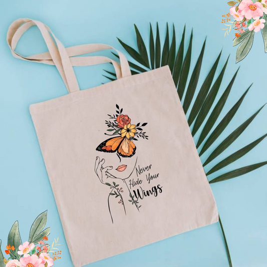 Tote Bag con silueta